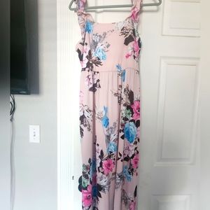 Floral midi dress